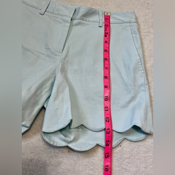 J. McLaughlin NWT Aqua Petal Trouser Shorts - Size 2 (29") - Picture 4 of 13